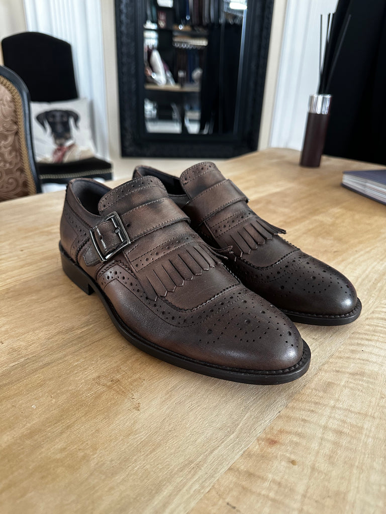 MONK STRAP TESTA DI MORO