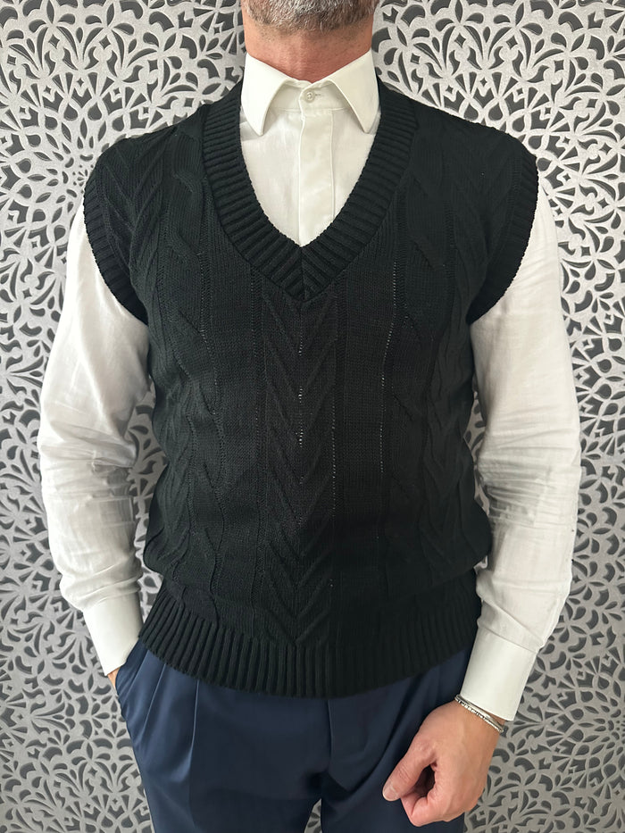 GILET INTRECCIO